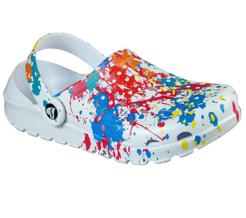 Skechers Dam Vita Sandaler - Cali Gear: Footsteps - Splash - Sverige (GIKAR-7654)